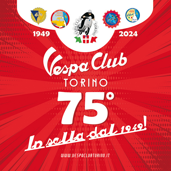 75 anni del Vespa Club Torino